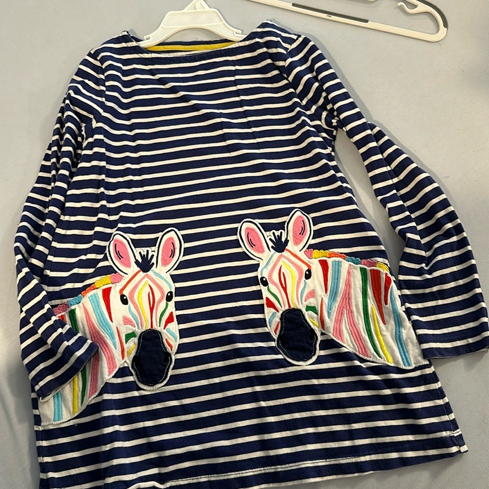 Mini Boden zebra tunic